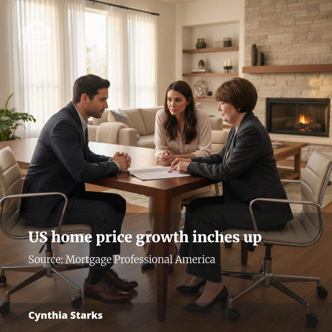 US home price growth inches up